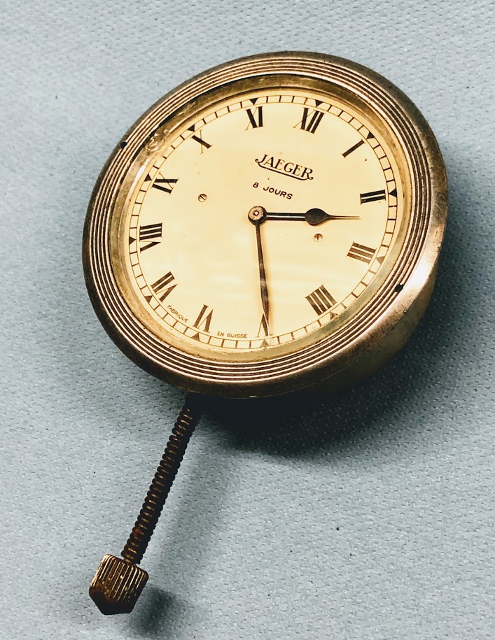 VINTAGE AUTOMOBILE CLOCK - JAEGER