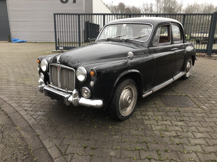 sneak preview restauratie : Rover P4 110 ........ aanvang medio 2021