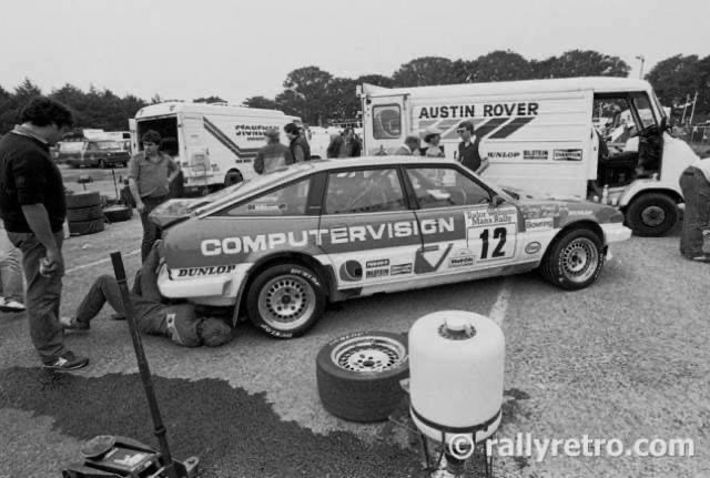 Rover SD1 Computervision, Leyland EA service van (Rover V8!)