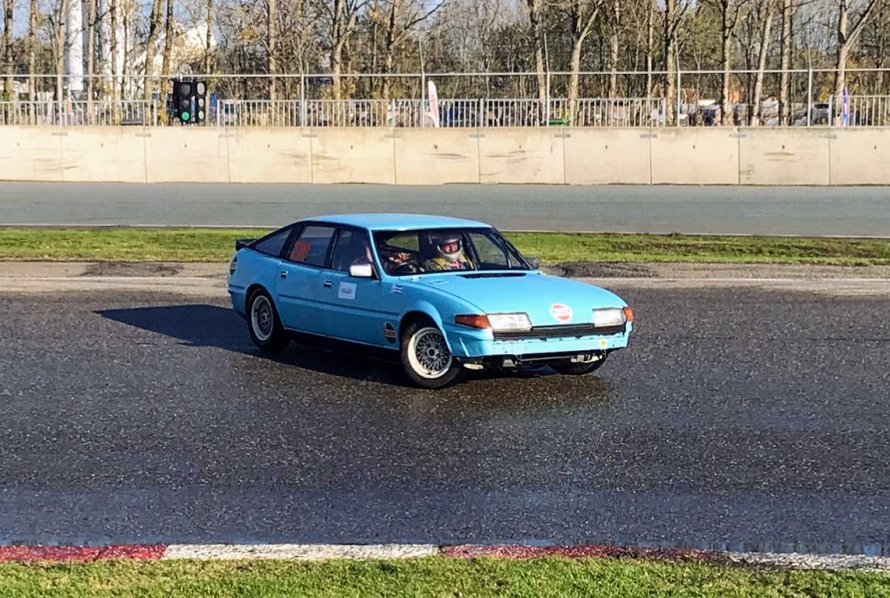 De vorige eigenaar : dagje driften.....