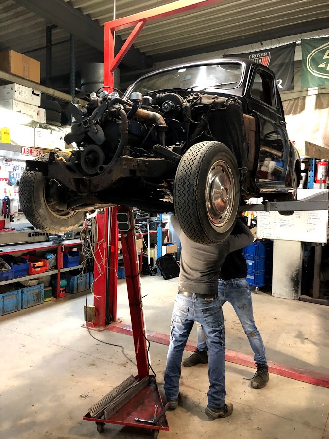 Rover P4 110 restauratie