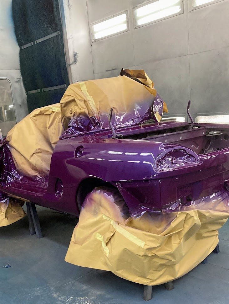 MG F Amaranth in de kleur