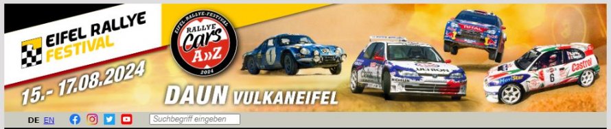 Nennung Eifel Festival 15-17 augustus 2024