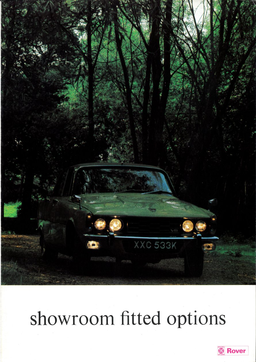 Rover P6 "Showroom fitted options"