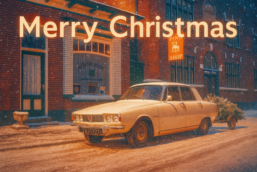almost ........ CHRISTMAS (Rover P6 2000SC 1964)