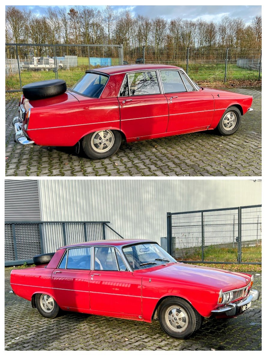FOR SALE :Rover P6 3500 V8 &ldquo;Red Lady&rdquo; &ndash; 30 jaar gekoesterd | Topstaat | Uniek