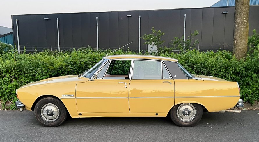 Rover P6 2000SC voorzien van ELEKTRISCHE STUURBEKRACHTIGING