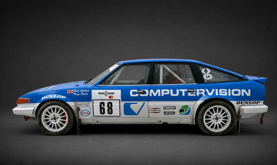 Classic-Rover aan de start van de Eifel Rallye Festival 2026 #132