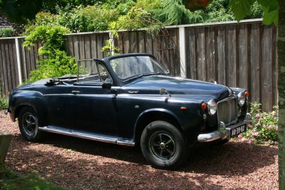 Heerlijk weer om cabrio te rijden .....