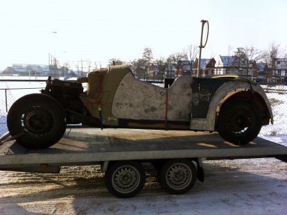 22.01.2013 "de aanschaf van een Rover 12 Tourer 1947"