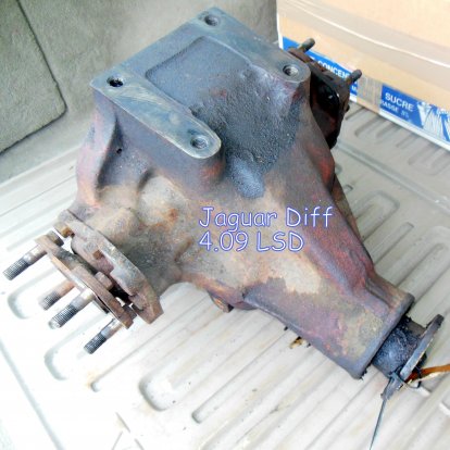 Jaguar LSD Diff met ratio 4.09
