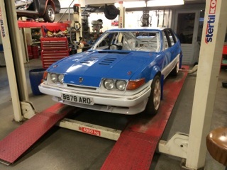 HET BEGIN IS ER...... de Rally SD1 is binnen !!