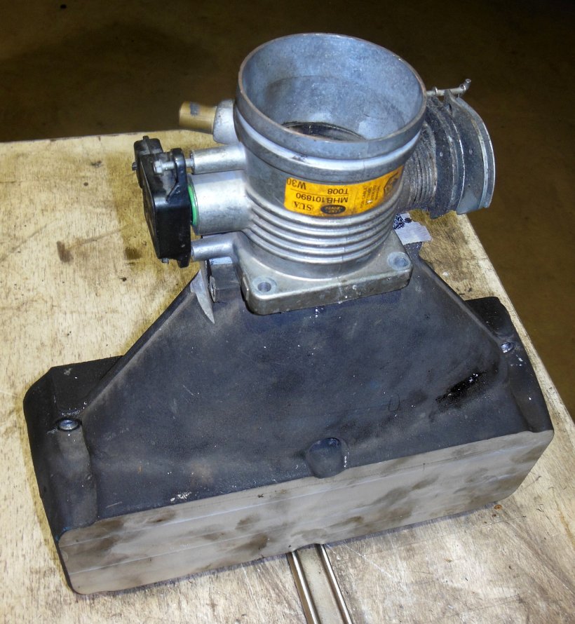 18.02.2014 Plenum voorzien van grotere gasklep (deel 2)