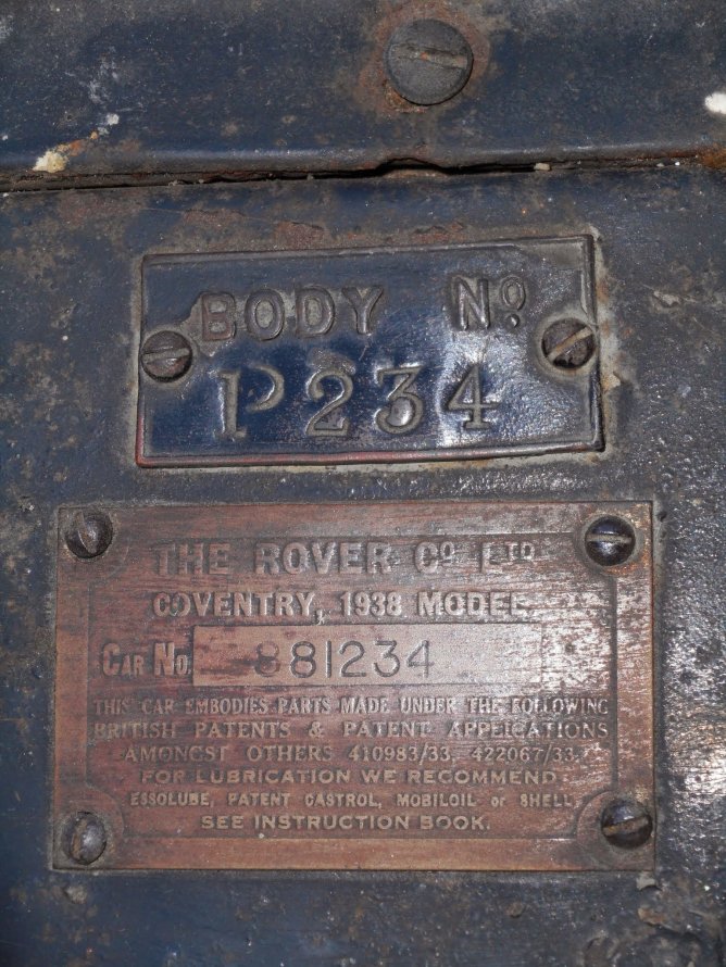 Chassisnummers ......881234 mooi nummer!