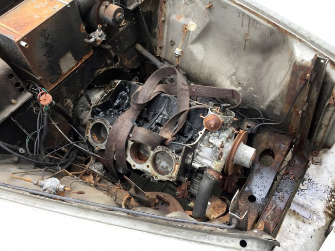 Rover P4 "V8 project" passen en meten !