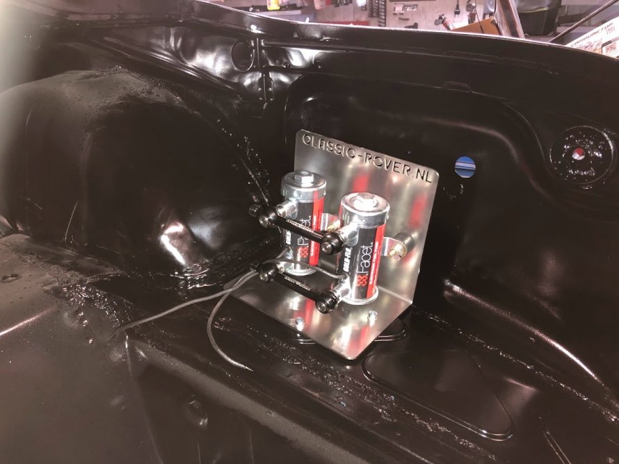 Afbouwen; "de eerste delen gemonteerd"!