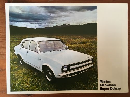 Morris Marina 1-8 Saloon super deluxe