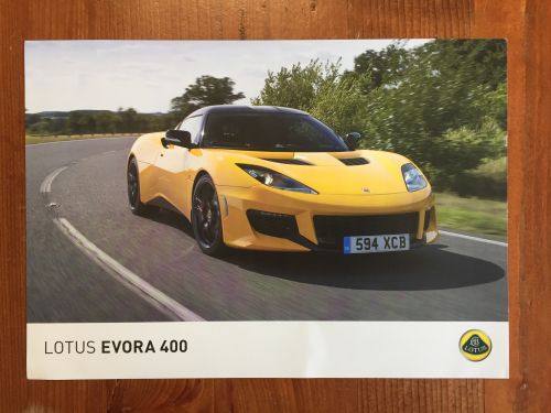 Lotus Evora 400 - Elise/Elise S - Exige S